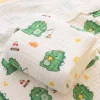 Baby and children's pure cotton bath towel, towel blanket, baby towel, soft and absorbent, multi-functional baby and children's towel, baby bath towel, soft and comfortable Specification image